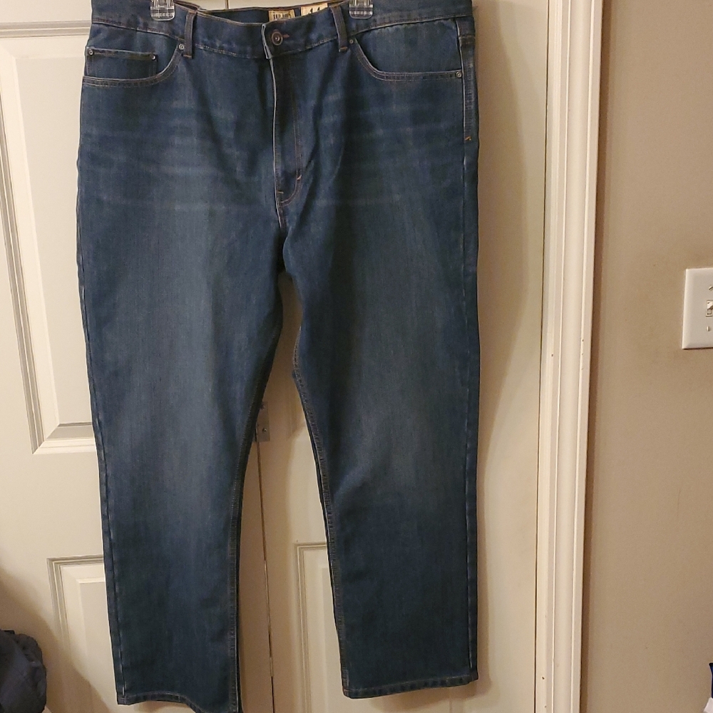 Classic Indigo Straight-Leg Jeans